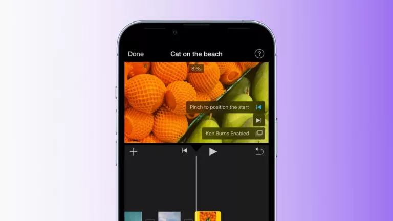 How to Apply Ken Burns Effect on Your iPhone's Videos 11