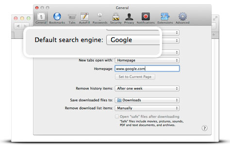 How to Make Google Your Default Search Engine on a MacBook Pro? 1