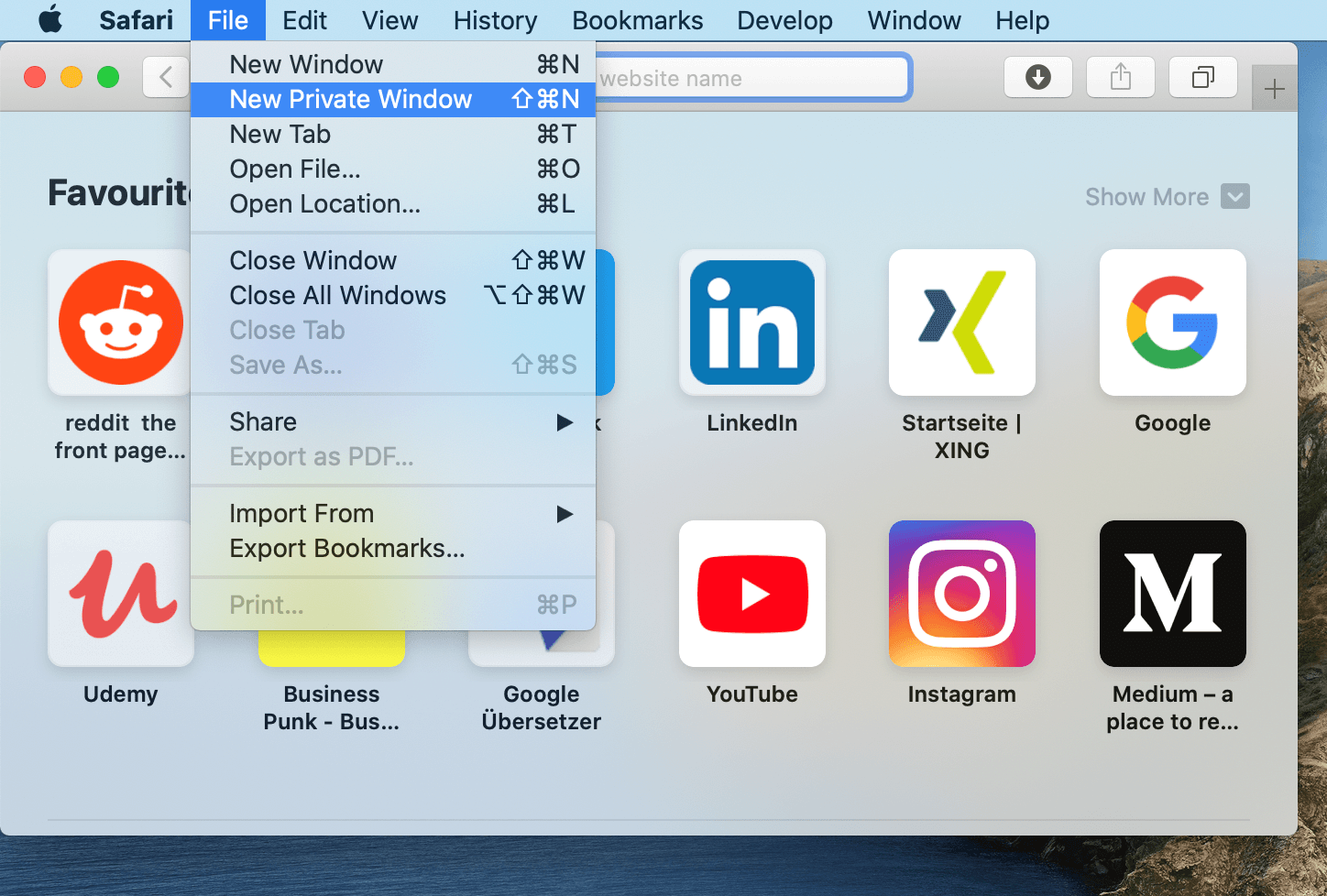 How to Enable Private Mode in Safari on Mac? 1