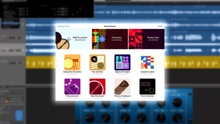 Exploring the Sound Library in GarageBand on Mac 19
