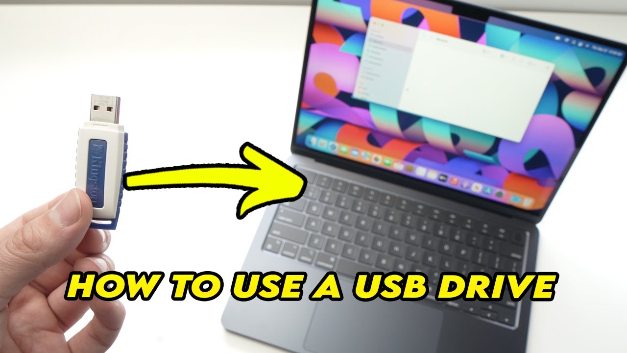 How to Use USB Drive with Your MacBook Air? 1