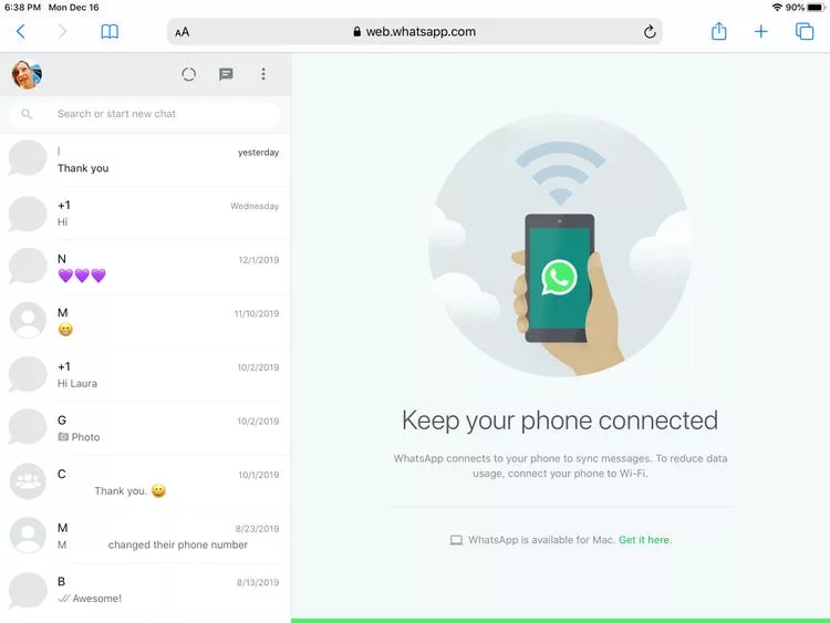 How to Use WhatsApp Web in Safari on iPad? 17