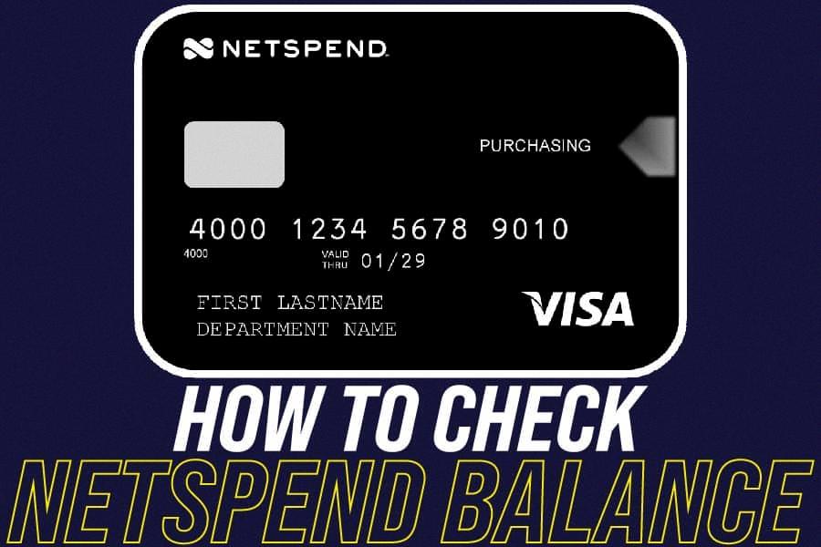how to check balance on netspend card