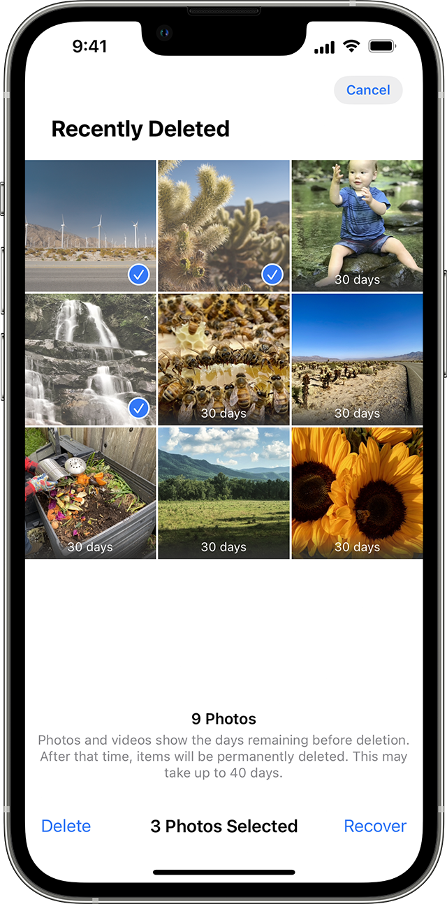 What to Do When Your iPhone's Recently Deleted Photos Won't Show 5