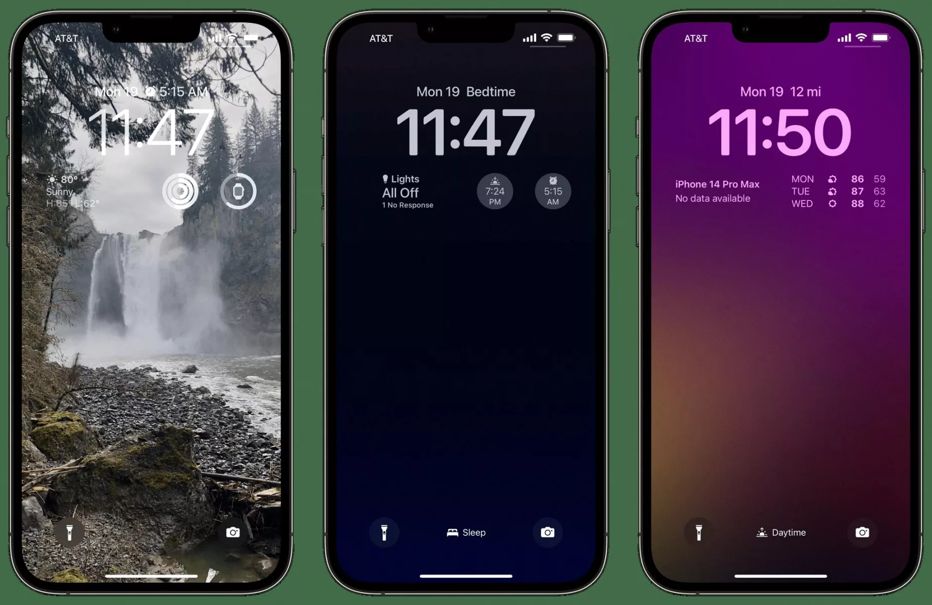 remove widget lock screen iphone