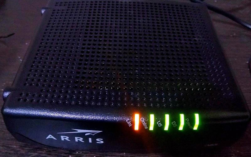 modem goes offline
