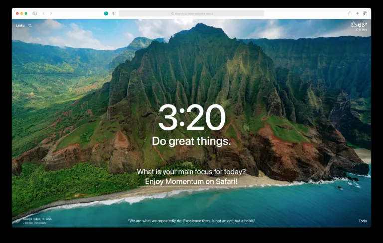 How to Increase Productivity with Momentum Safari Browser Extension? 15