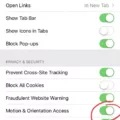 How to Enable Motion and Orientation Access on Your iPhone? 11