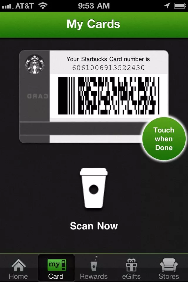 How to Scan the Barcode of a Starbucks Gift Card? 5