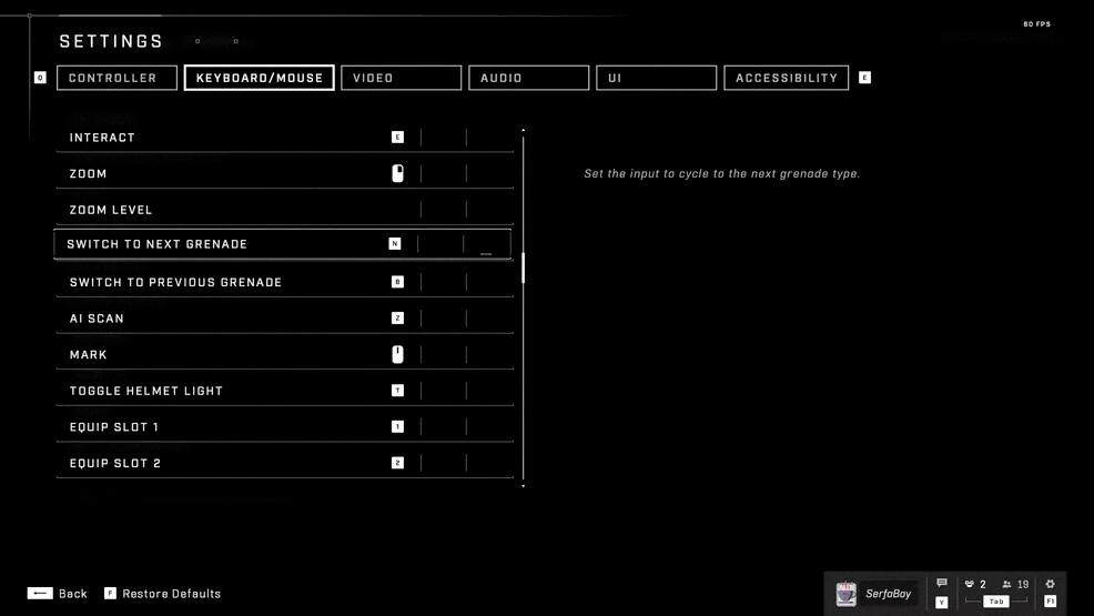 swap grenades halo infinite