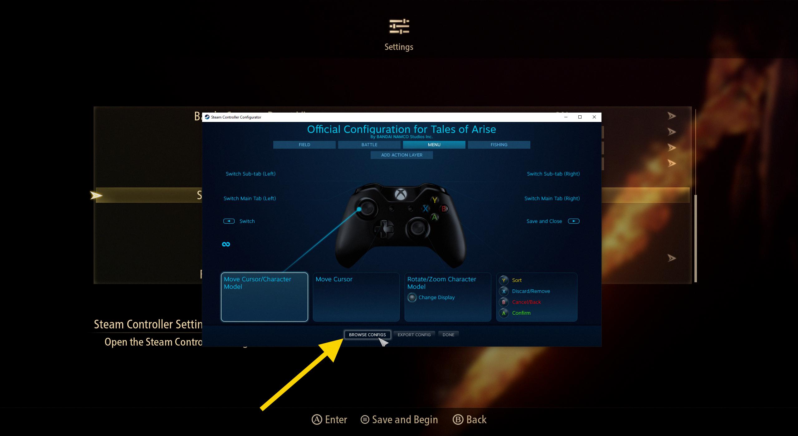 tails of iron change controls