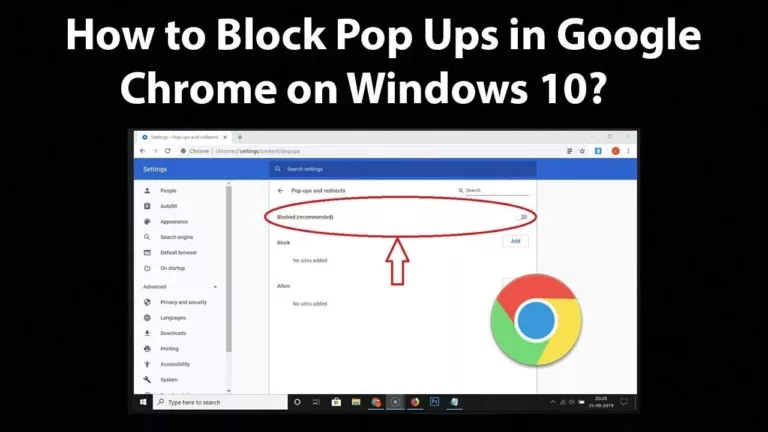 How to Turn Off Pop-Up Blockers in Chrome? 11