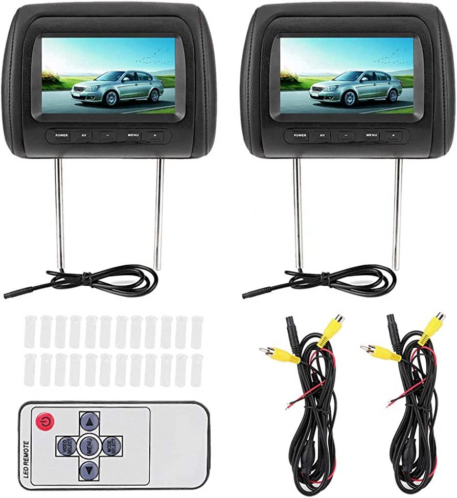 tvs for cars in headrest