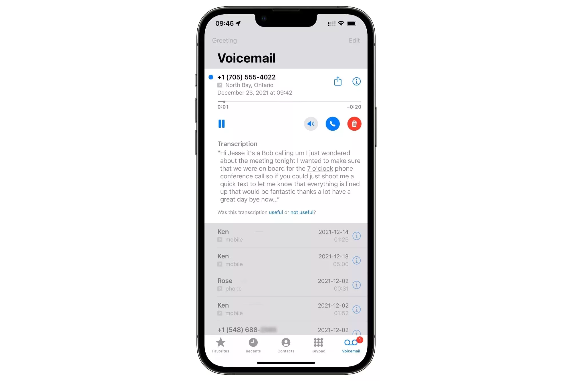 how to make a voicemail on iphone 8