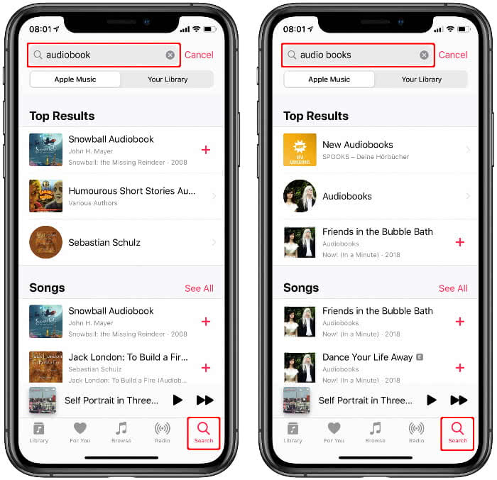 How to Find and Listen to Audiobooks on Apple Music? 1