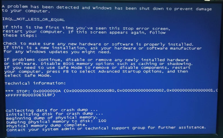 Bad RAM: The Cause of Blue-Screen Errors 15