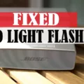 Troubleshooting Bose SoundLink Mini Red Light Flashing 7