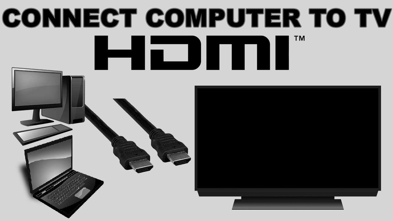 How to Connect Computer to TV? 1
