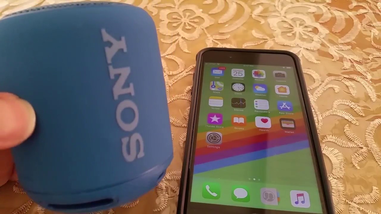 How to Connect Sony Speaker To iPhone? 1