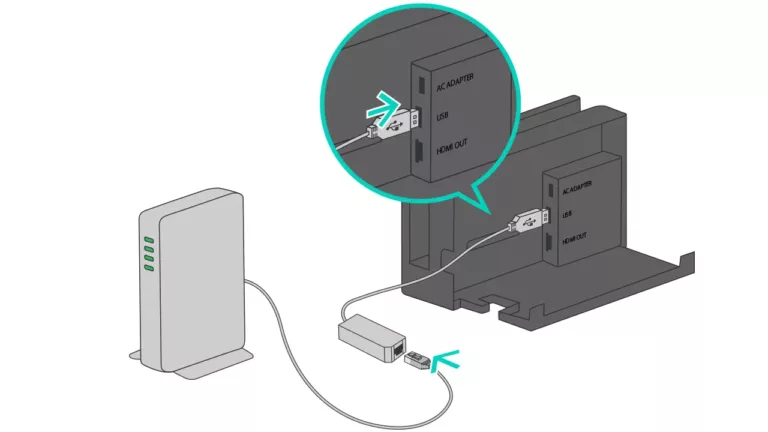 How to Connect Your Nintendo Switch with an Ethernet Switch Adapter? 3