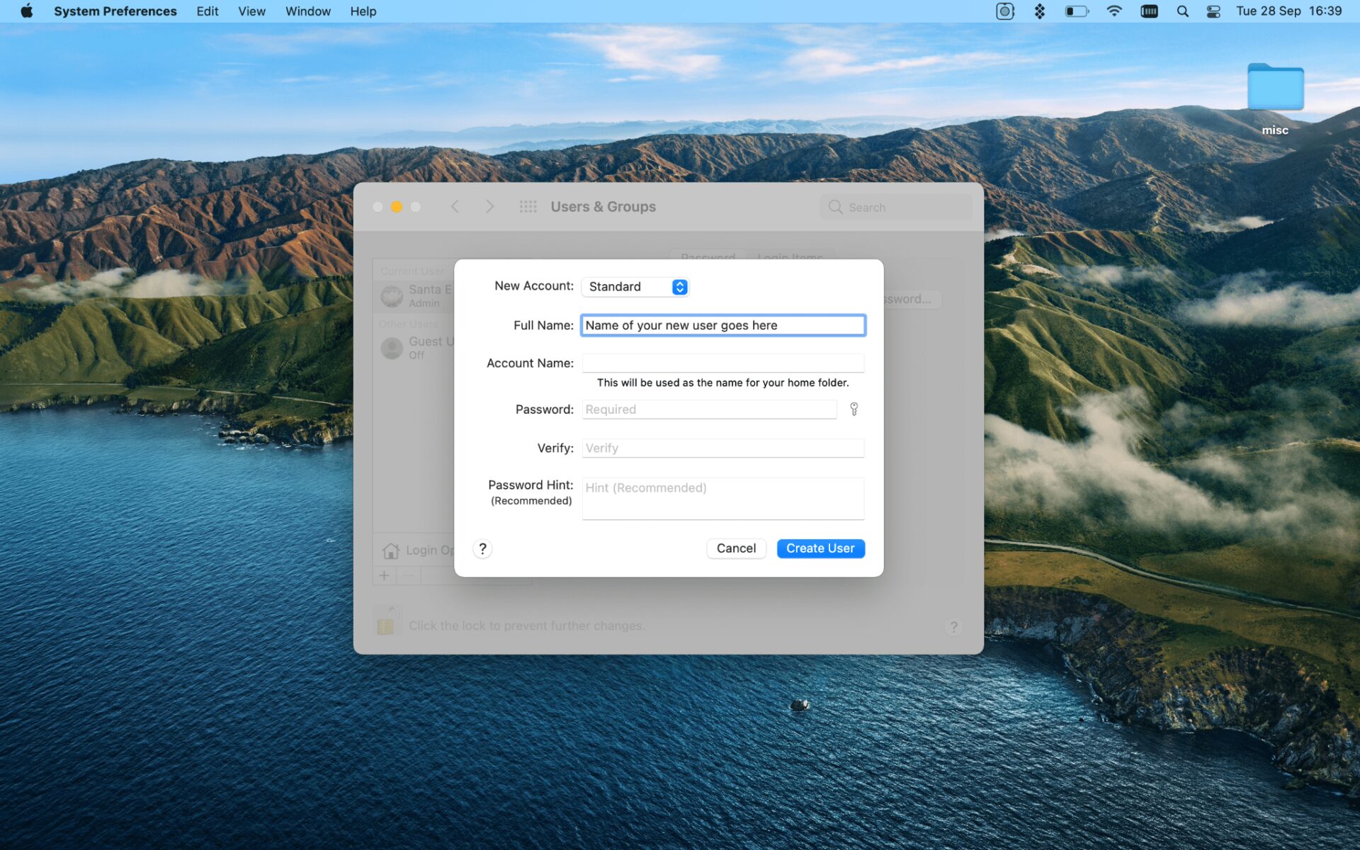 How to Create a New User on Mac Without Admin Password? 1