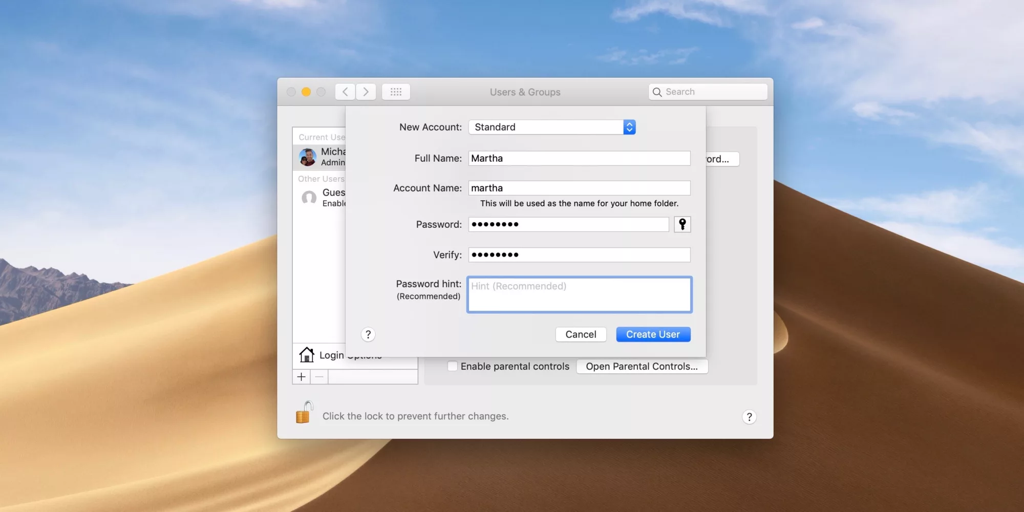 How to Create a New User on Mac Without Admin Password? 3