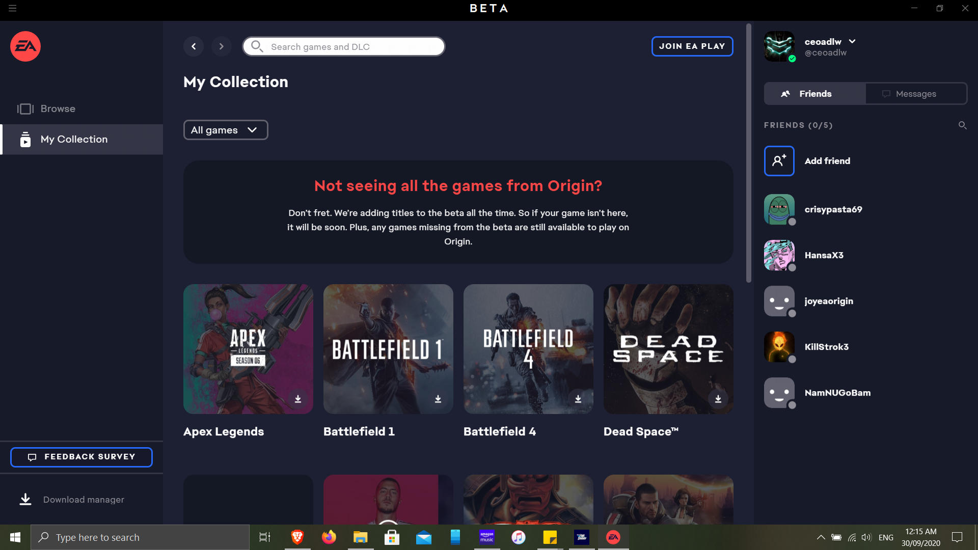 EA Beta App and How to Fix It When It's Not Working 1