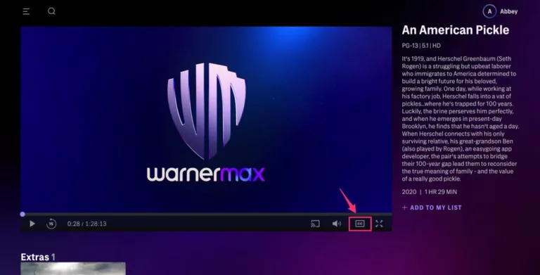 How to Enable Subtitles on HBO Max? 13
