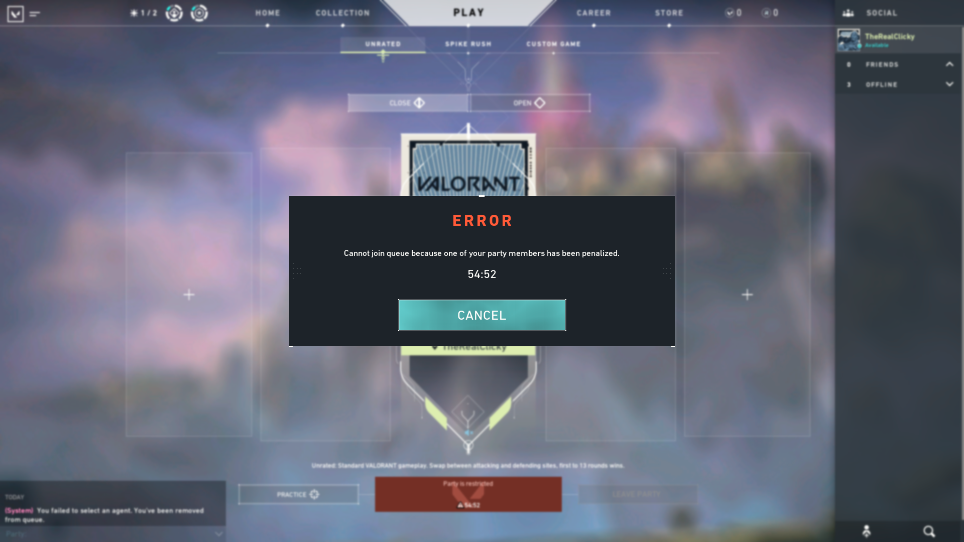 How to Fix Unable to Join Valorant Party? 1