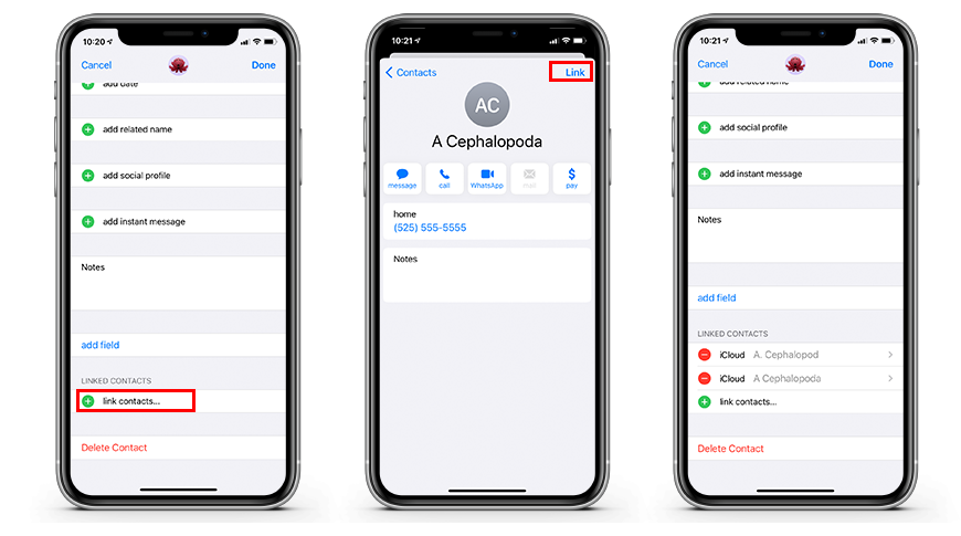 How to Merge Contacts On iPhone? 1