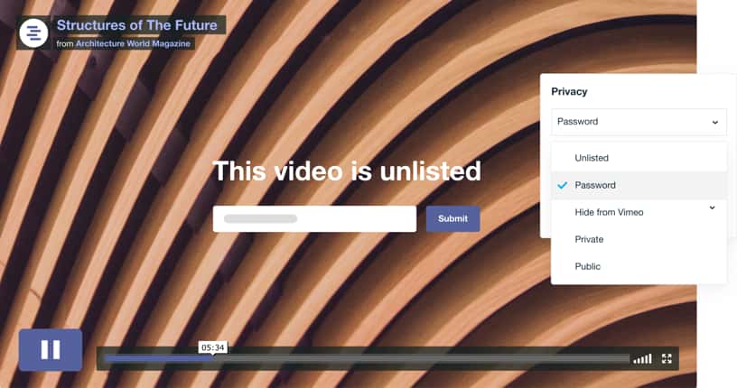 How to Extract Private Videos Link From Vimeo? 1