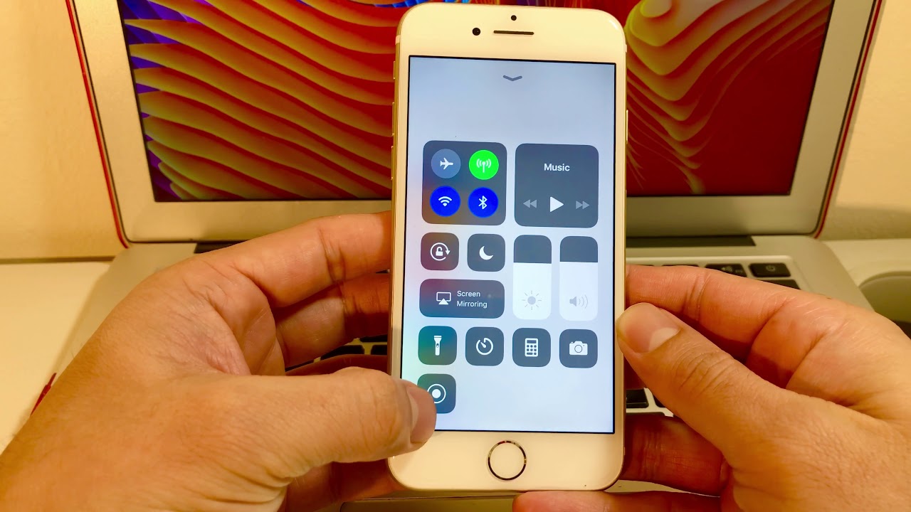 How To Screen Record On An Iphone 7