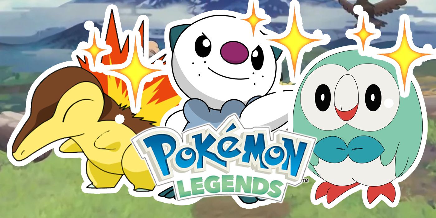 Shiny-Locked Starters in Pokemon Legends Arceus 1