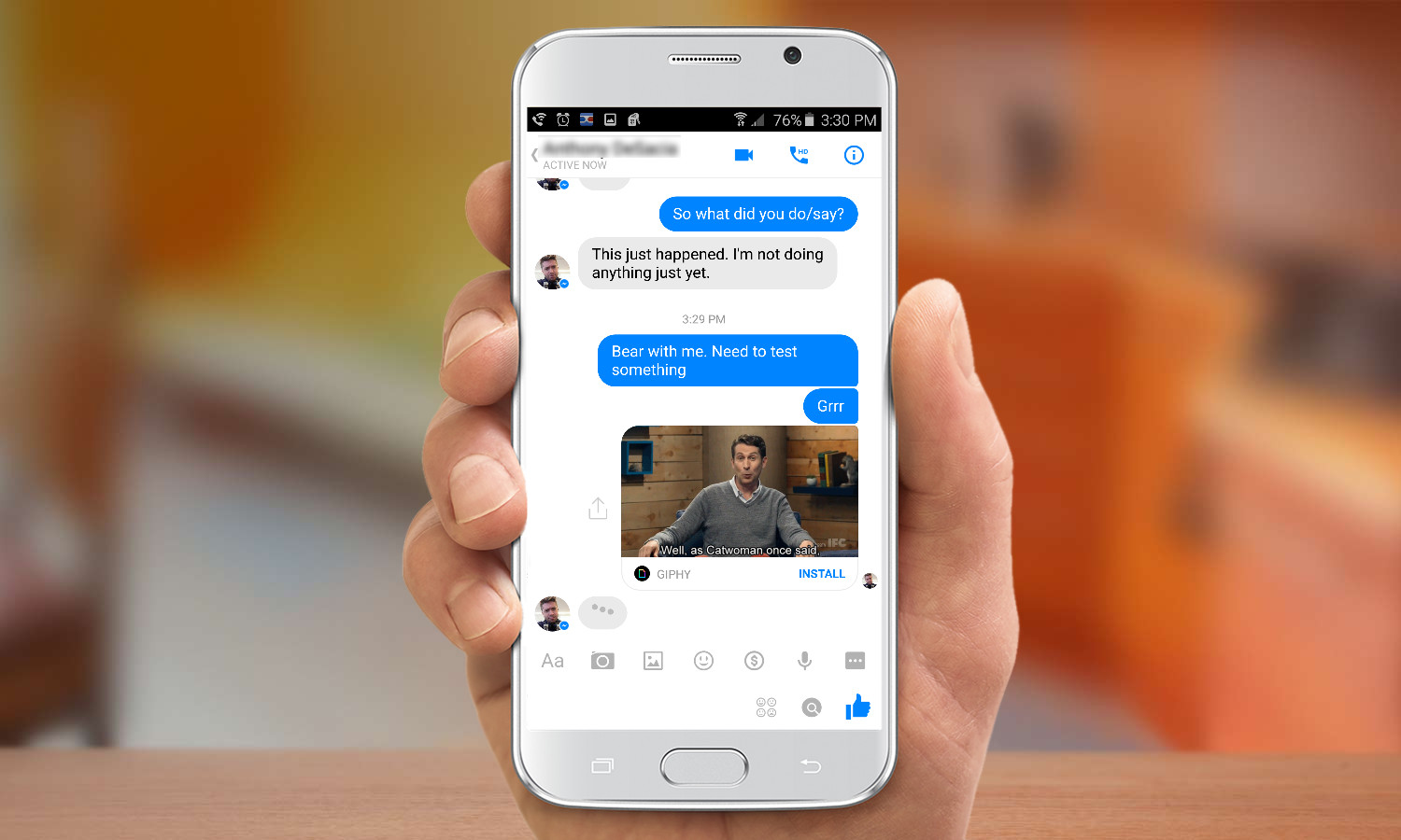 How to Use GIFs in Messenger? 1