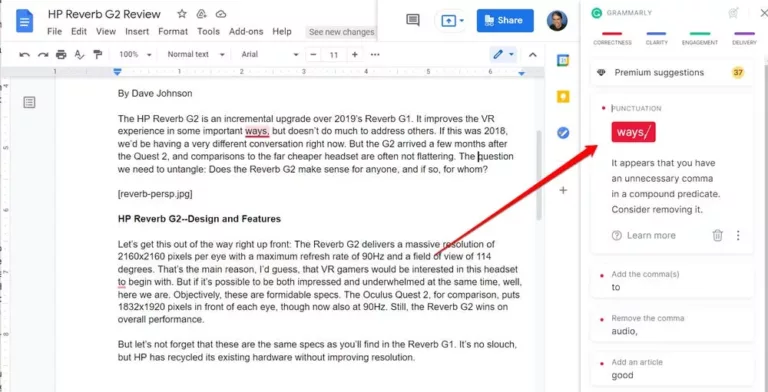How to Use Grammarly in Google Docs? 3
