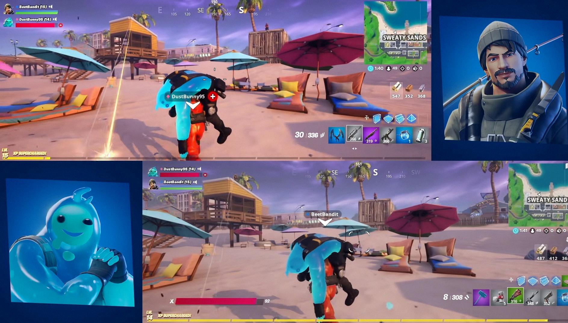 fortnite split screen not working today xbox