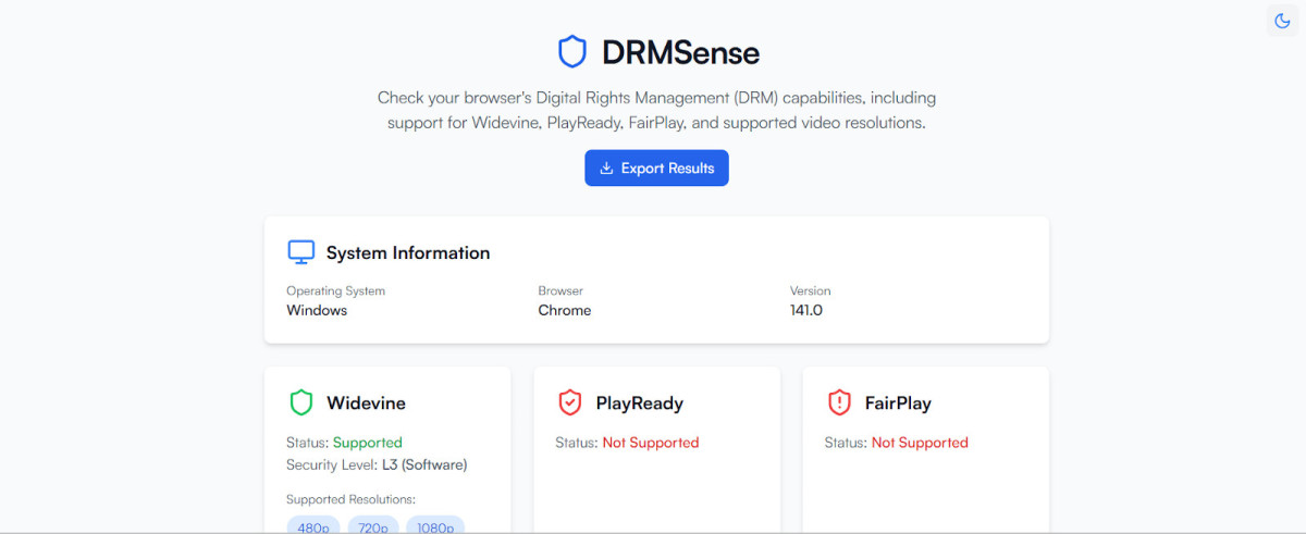 How to Check DRM Capability on your Browser 