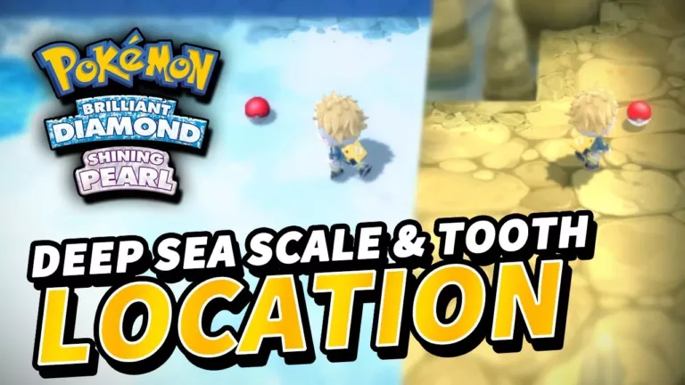 Where to Get Deep Sea Tooth in Pokemon BDSP? 13
