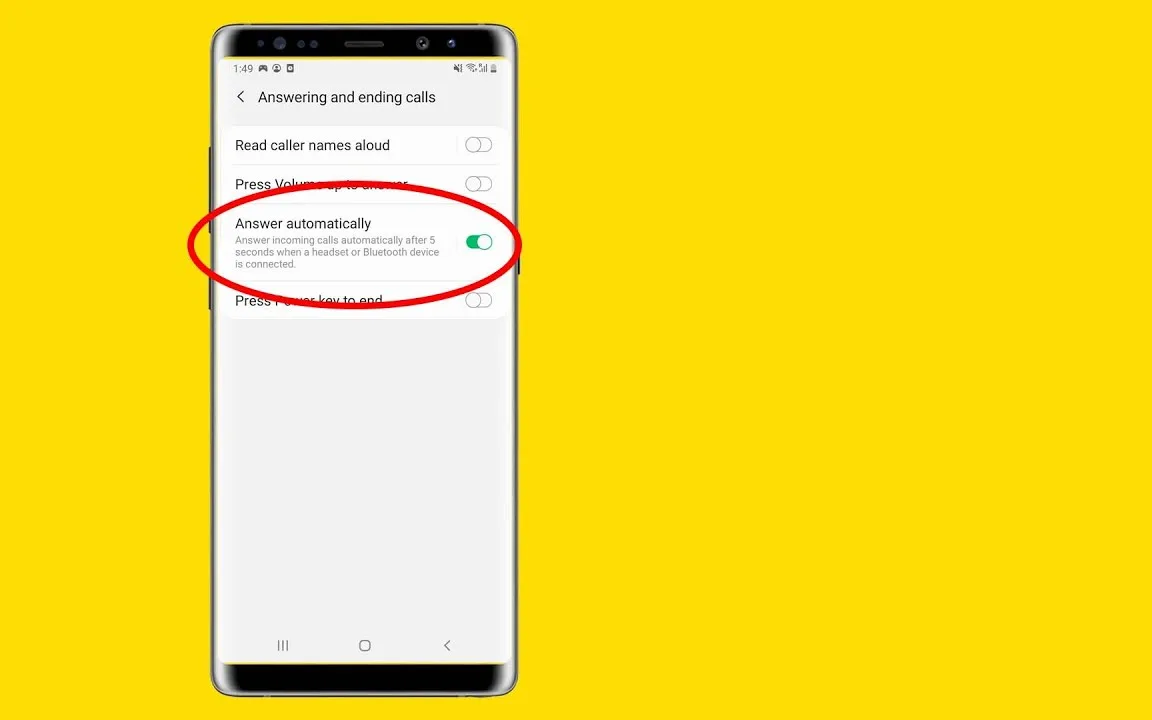 How to Enable Auto Answer on Android Phones? 1