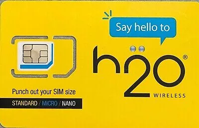 Experience Faster, Stronger Service with H2O's New SIM Card 1