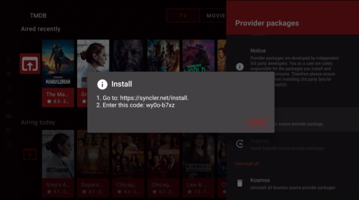 How to Install Syncler Kosmos and Express Packages? 7