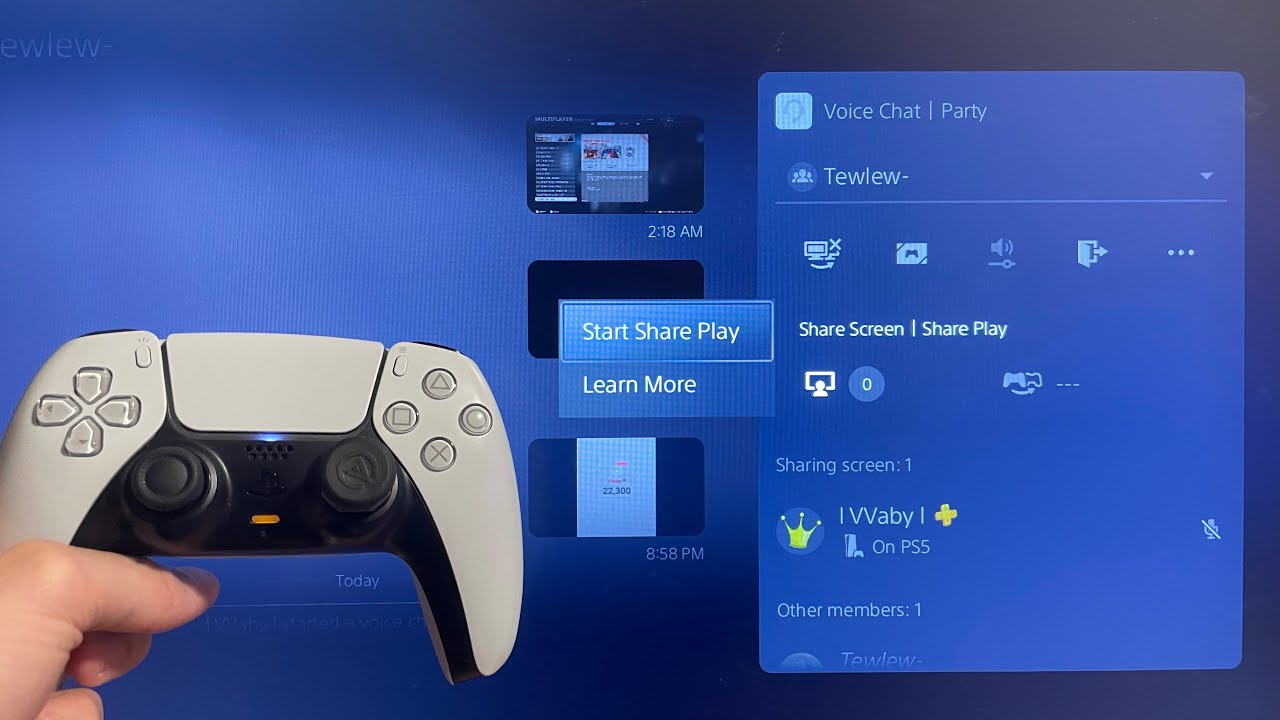 How to Use PS5 Share Play? 1