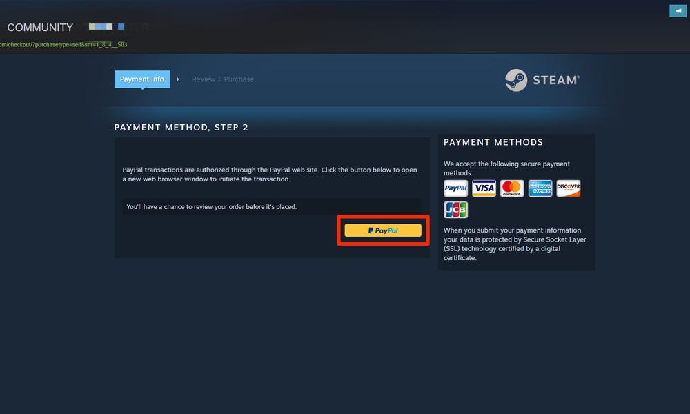 What to Do When You Can't Use PayPal to Purchase on Steam? 2 What to Do When You Can't Use PayPal to Purchase on Steam? 1