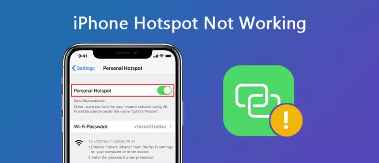 How to Troubleshoot When Personal Hotspot is Not Working? 9