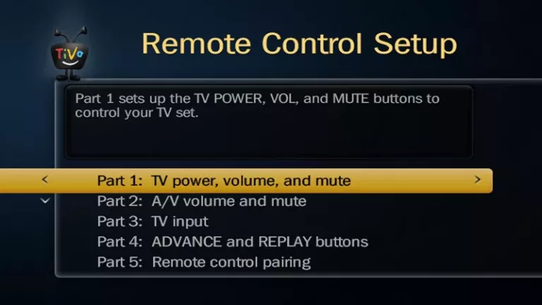 How to Program Your TiVo TV Remote? 7
