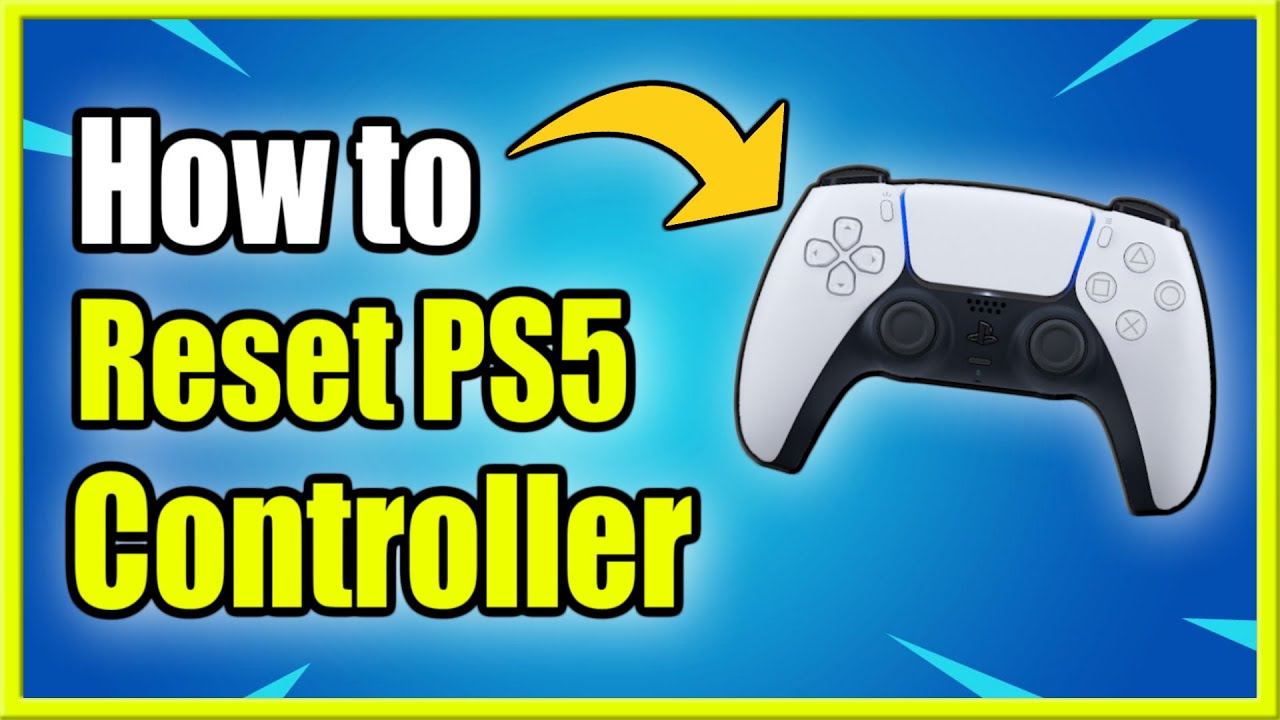 How To Reset Your PS5 Controller? - DeviceMAG