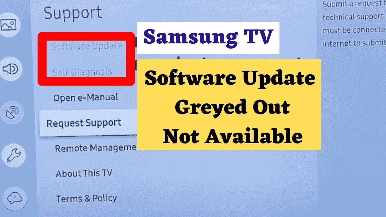 How to Troubleshoot Samsung TV Software Update Not Available? 3
