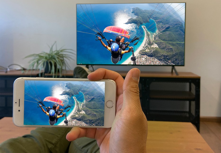 can apple screen share to a samsung tv