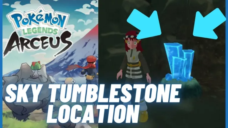 Where to Find Sky Tumblestone Legends Arceus? 17