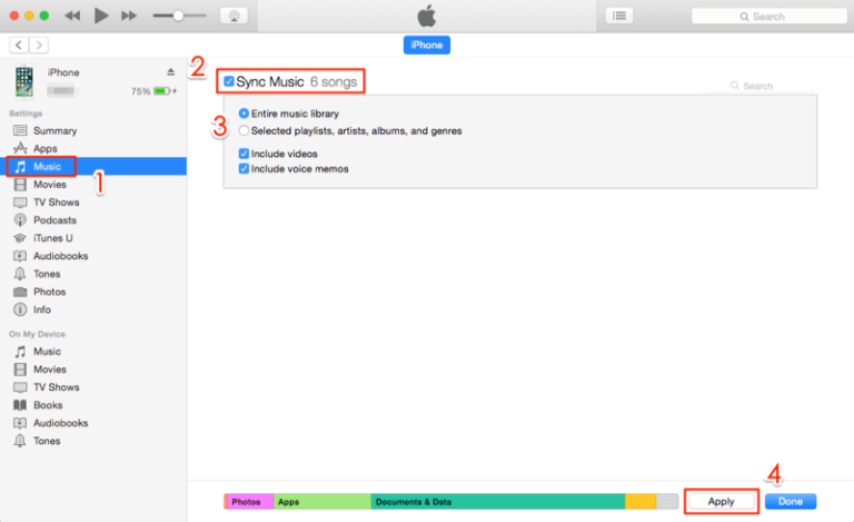 How to Transfer Music from iPhone to iTunes for Free? 17